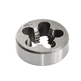 Плашка для нарізання різьби M12*1,75 мм MASTERTOOL GM (15-0126)