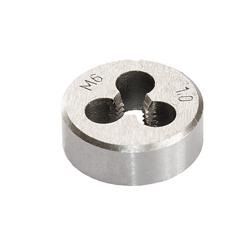 Плашка для нарізання різьби M 6*1,0 мм MASTERTOOL GM (15-0063)