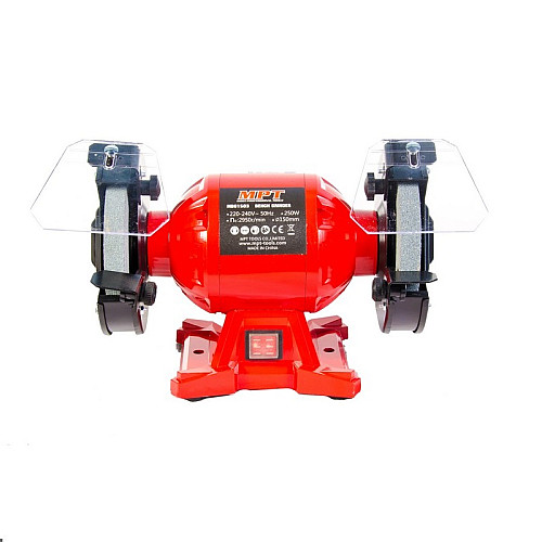 Машина точильная MPT PROFI 150х12.7 мм 250 Вт 2950 об/мин Red (MBG1503)