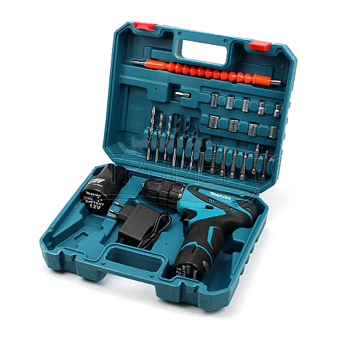 Шуруповерт Makita DF330DWE (12V 2A/h Li-Ion) в кейсе (1756374603)