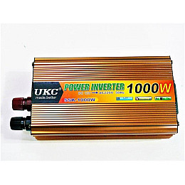 Інвертор автомобільний UKC 12V-220V 1000W перетворювач напруги (1756375446)