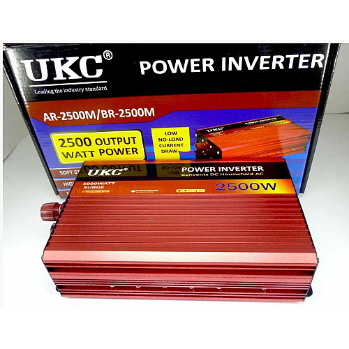 Преобразователь UKC AC/DC AR 2500W 12V інвертор (1756375508)