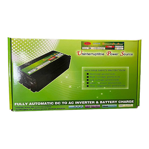 Перетворювач автомобільний інвертор WimpeX 5200W 12V 220V DC-AC USB (1756375595)