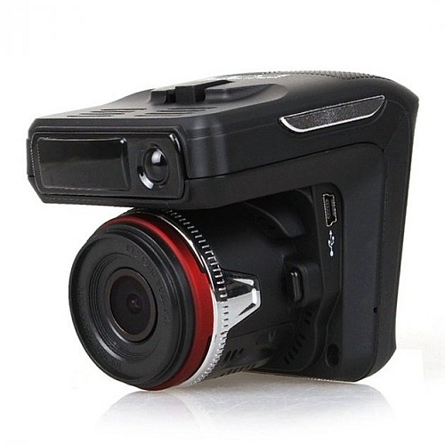 Відеореєстратор з антирадаром OPT-TOP GPS X7 2 DVR 2в1 VG3 1080P чорний (1782142078)