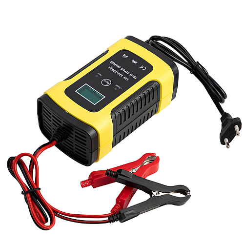 Зарядне пускове пристрій Foxsur 12V 5A 4-100 Amp автоматичне (1787166806)
