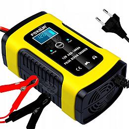 Зарядне пускове пристрій Foxsur 12V 5A 4-100 Amp автоматичне (1787166806)