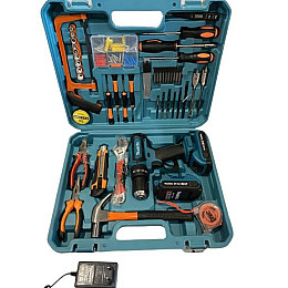 Акумуляторний шуруповерт Makita DF550DWE 24V 5A/h Li-Ion з великим набором інструментів (1854975149)