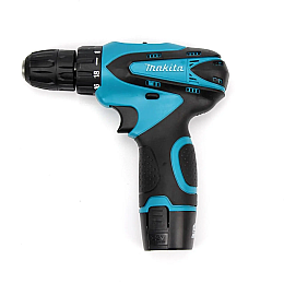 Дрель+шуруповерт акумуляторний Makita DF330DWE 12V 2A/h Li-Ion +великий набір інструментів 45 шт (1934119897)