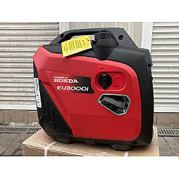 Генератор бесперебойного электричества бензиновый инверторный Honda EU3000i 2.8 кВт ручной стартер (1935165306)