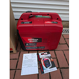 Инверторный генератор бензиновый Honda EU22i ручной стартер 2,2 кВт (1949509701)