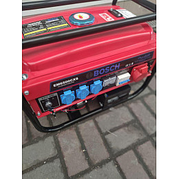 Электрогенератор газ/бензин Bosch EM6500 3.5кВ с электростартером (2023192212)