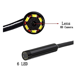 Камера-эндоскоп компактная OPT-TOP Android and PC Endoscope USB-гибкая 5 м (2104123515)