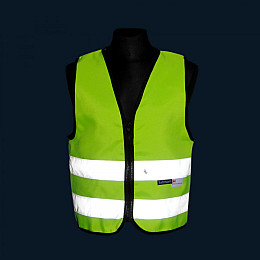 Светоотражаючий сигнальний дитячий жилет Добра Казка М Жовтий (FT25713696025950)