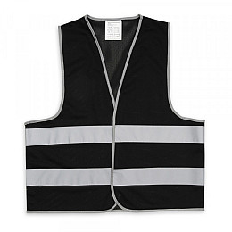 Функціональний світловідбиваючий жилет Добра Казка L Чорний (FT87591574224188-9148)