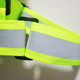 Светоотражаючий ремінний жилет Добра Казка One Size Лимонний (FT78927705011905)