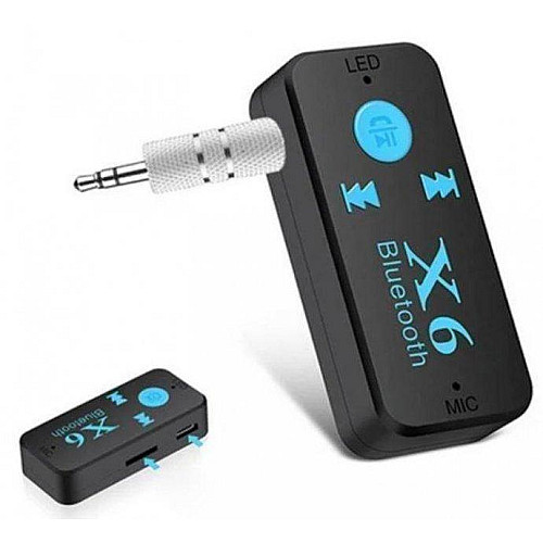 Ресивер автомобильный Voltronic PIX-LINK Bluetooth AUX BT-X6 Black (15259-hbr)