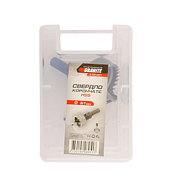 Сверло корончатое GRANITE HSS 51 мм Grey (6-08-051)