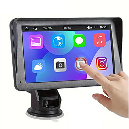 Автомобільний сенсорний монітор RIAS CJ-PTC208 7" з Apple CarPlay та Android Auto (3_04531)