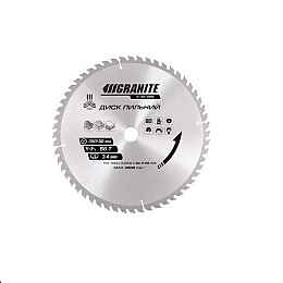 Диск пильний для дерева GRANITE 350х32х56Т адаптер 32-30/32-25.4 4500 об/хв (5-35-056)