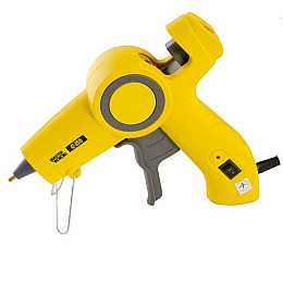 Пистолет клеевой MASTERTOOL Капля-Стоп Ø 11,2 мм 200Вт/220В/50Гц 10 г/мин 2 t-режима LED-индикатор Yellow (42-0515)