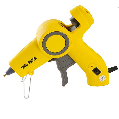 Пистолет клеевой MASTERTOOL Капля-Стоп Ø 11,2 мм 200Вт/220В/50Гц 10 г/мин 2 t-режима LED-индикатор Yellow (42-0515)