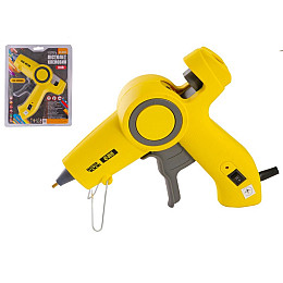 Пистолет клеевой MASTERTOOL Капля-Стоп Ø 11,2 мм 200Вт/220В/50Гц 10 г/мин 2 t-режима LED-индикатор Yellow (42-0515)