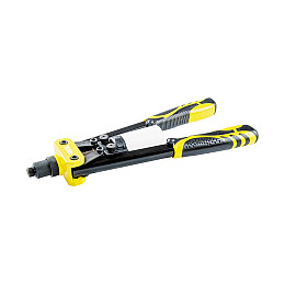 Пистолет для заклепок двуручный MASTERTOOL ПРОФИ 320 мм CrMo Black and Yellow (21-0711)