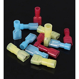 Набор соединительных кабельных наконечников с изоляцией типа "мама" - "папа" PWR 180 шт (050751)