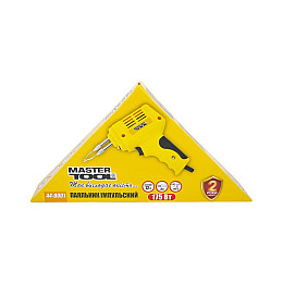 Паяльник импульсный с трансформатором MASTERTOOL 175 Вт/220–240 V/50 Hz 0–400°С LED Yellow and Black (44-0001)