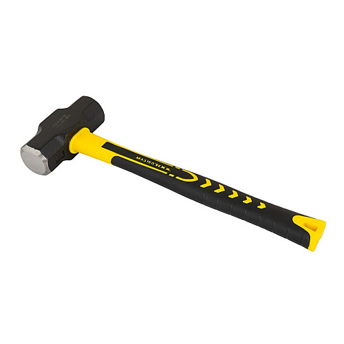 Молоток-кувалда MASTERTOOL 1800 г HRC50 340 мм Yellow and Black (02-1214)