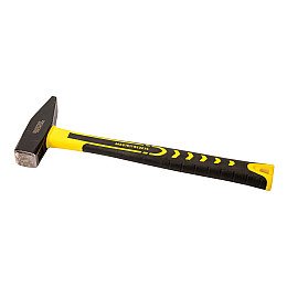 Молоток слесарный MASTERTOOL 800 г HRC60 330 мм Yellow and Black (02-0808)