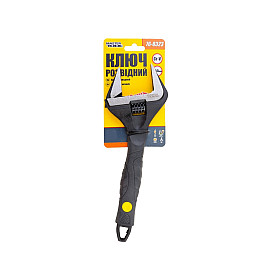 Ключ розвідний MASTERTOOL 250 мм 0 – 50 мм CrV Black (76-0323)