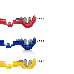 Набор клемм T-образных обжимных PWR с изоляцией 200 шт (С050765)
