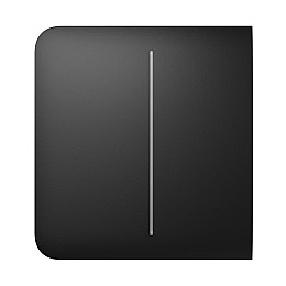 Кнопка Ajax SideButton 2-gang black для двухклавишного выключателя
