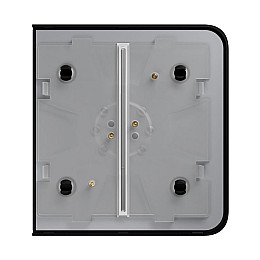 Кнопка Ajax SideButton 2-gang black для двухклавишного выключателя