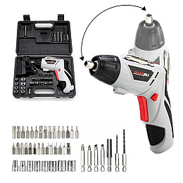 Шуруповерт аккумуляторный JoustMax JST24802 4.8V 45 бит в кейсе