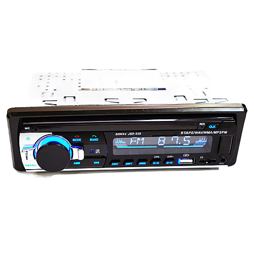 Автомагнитола RIAS JSD-520 1din 2xUSB/microSD/AUX+/Bluetooth с Пультом 4x60W