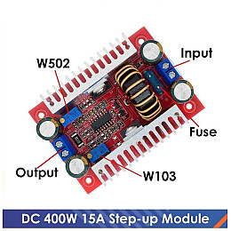 Перетворювач напруги постійного струму KoNO DC-DC 400W 8.5-50V/10-60V 15А (Р050819)