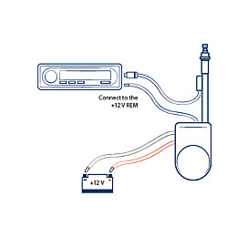 Антенна автомобильная Blaupunkt AUTOJET 22