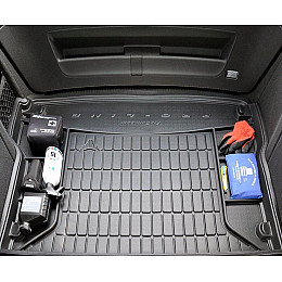 3D Резиновий коврик Frogum в багажник Mini Clubman (mkII)(F54) 2015-2024 (верхний уровень)(багажник)
