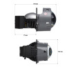 Комплект світлодіодних лінз Kamiso Aozoom ALPD-07PLUS Bi-LED 47/55W TIR Classic