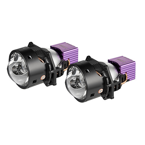 Комплект светодиодных линз Kamiso Aozoom DLPD-07-03 Bi-LED LASER 5500K 75/50W TIR PRO