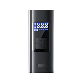 Портативний компресор для автомобіля XO CZ012 6000mAh /12V/3м USB Type-C DC Чорний