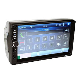 Автомагнитола RIAS 7018B 2din 7" (короткая база) USB+microSD+AUX+Bluetooth с Пультом 4x45W