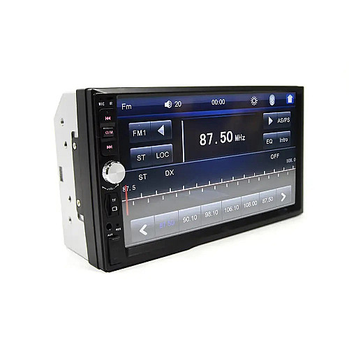 Автомагнитола RIAS 7018B 2din 7" (короткая база) USB+microSD+AUX+Bluetooth с Пультом 4x45W