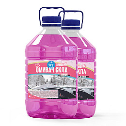 Омивач скла Зимовий -12°C "Bubble Gum" Lotus 2 шт. x 4 л