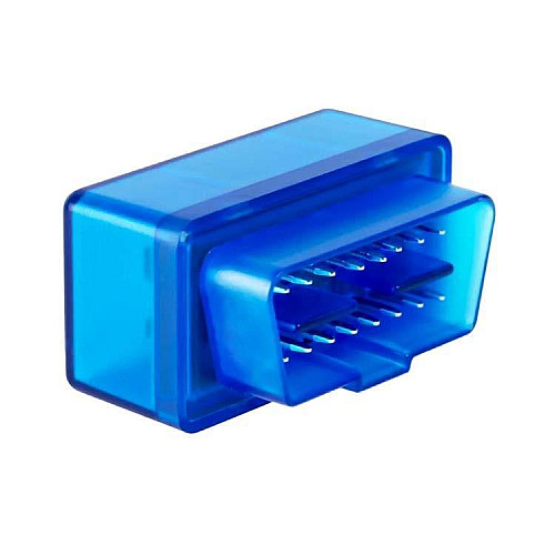 Диагностический сканер автомобильный ELM 327 OBDII Bluetooth v1.5 Blue