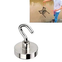 Магніт неодимовий пошуковий з гачком CNV 48x11.5мм N52 до 48 кг