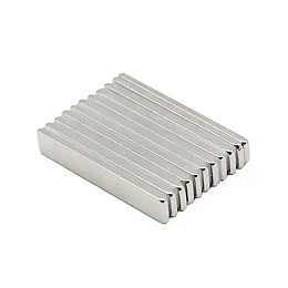 Магніти неодимові CNV сильні 60x10x3мм N35 10 шт