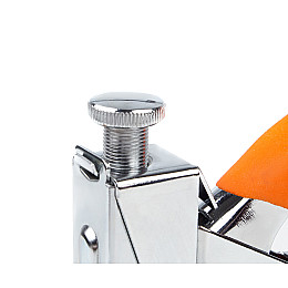 Степлер будівельний з регулюванням сили удару Polax 4-14 мм 100 скоб (24-006)